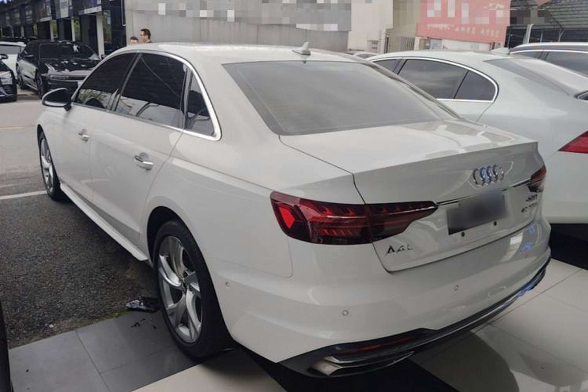 Used Audi A4L 2020 40 TFSI Luxury Prestige Edition Rear Left 45 Deg