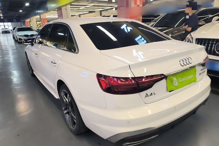 Used Audi A4L 2020 40 TFSI Luxury Dynamic Model Rear Left 45 Deg