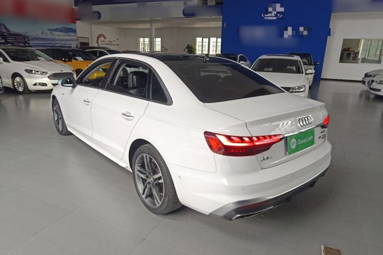 Used Audi A4L 2020 40 TFSI Luxury Dynamic Model Rear Left 45 Deg