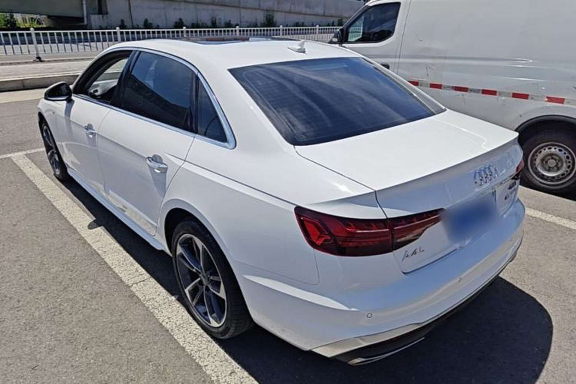 Used Audi A4L 2020 40 TFSI Fashion Dynamic Model Rear Left 45 Deg