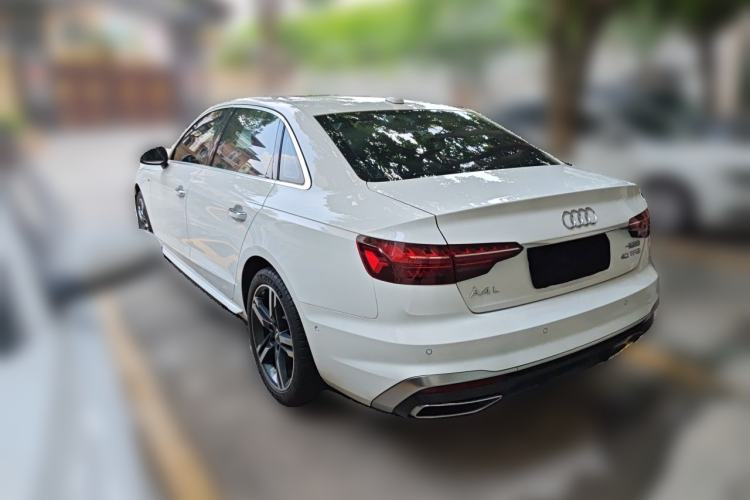 Used Audi A4L 2020 40 TFSI Luxury Dynamic Model Rear Left 45 Deg