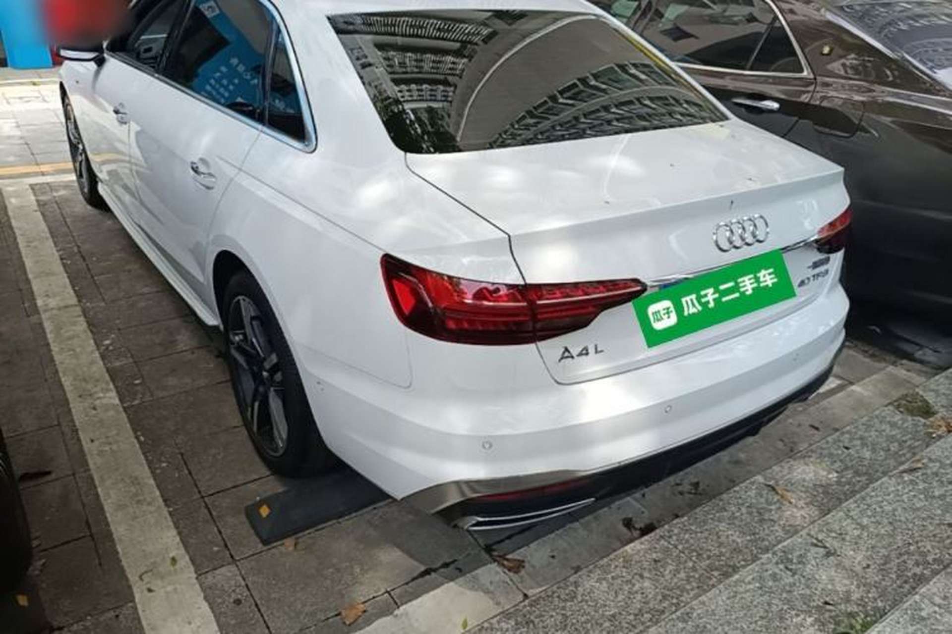 Used Audi A4L 2020 40 TFSI Fashion Dynamic Model Rear Left 45 Deg