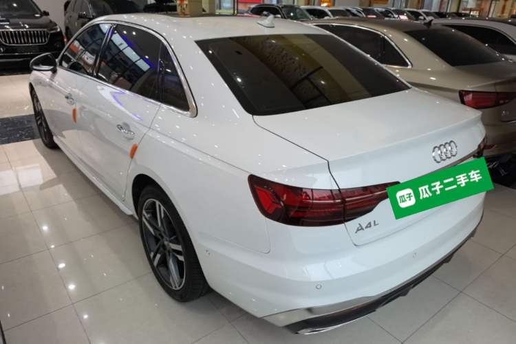 Used Audi A4L 2020 40 TFSI Luxury Dynamic Model Rear Left 45 Deg