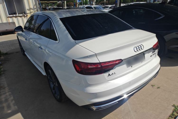 Used Audi A4L 2020 40 TFSI Fashionable and Elegant Model Rear Left 45 Deg