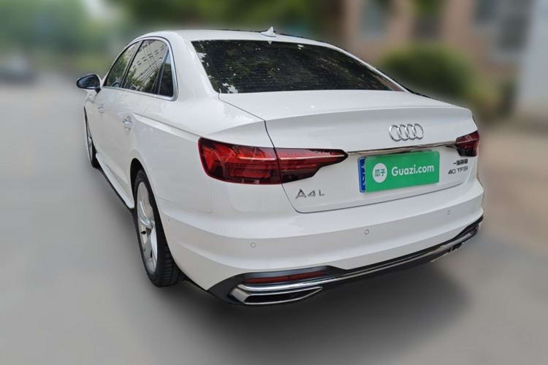 Used Audi A4L 2020 40 TFSI Luxury Prestige Edition Rear Left 45 Deg