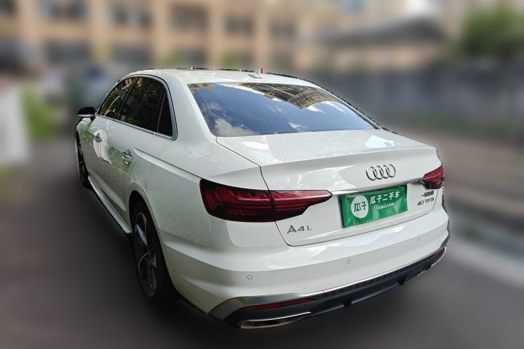 Used Audi A4L 2020 40 TFSI Fashion Dynamic Model Rear Left 45 Deg