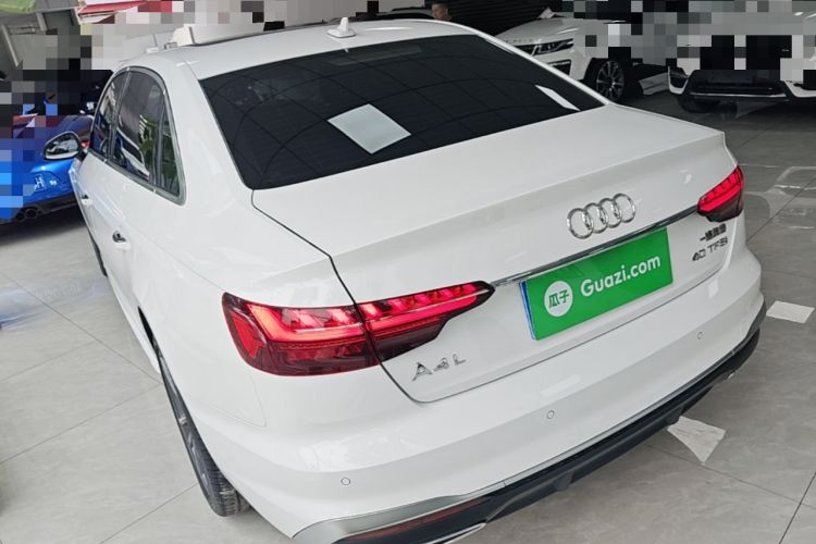Used Audi A4L 2020 40 TFSI Luxury Dynamic Model Rear Left 45 Deg