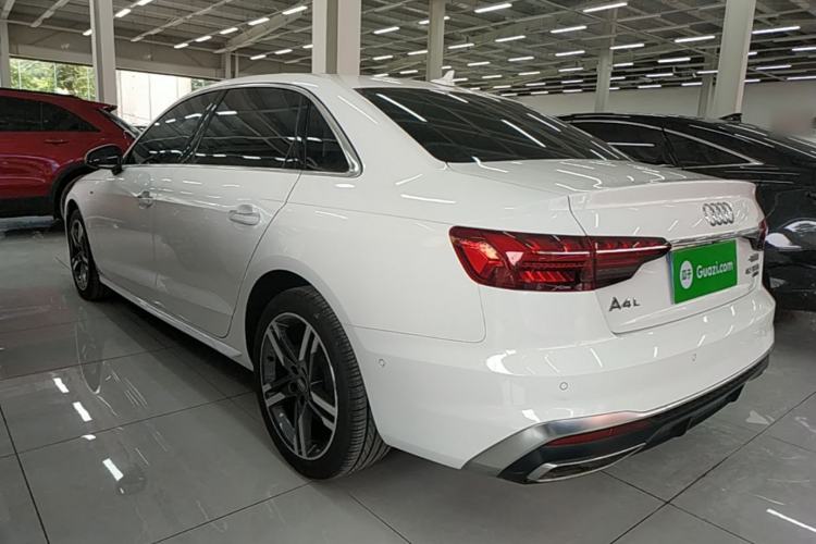Used Audi A4L 2020 40 TFSI quattro Luxury Dynamic Model Rear Left 45 Deg