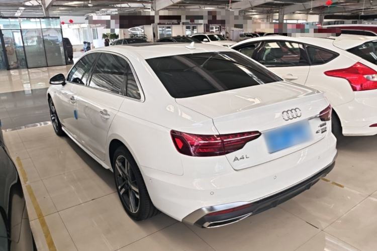 Used Audi A4L 2020 40 TFSI quattro Luxury Dynamic Model Rear Left 45 Deg