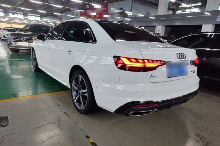 Used Audi A4L 2020 40 TFSI quattro Luxury Dynamic Model Rear Left 45 Deg