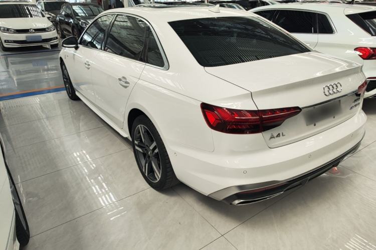 Used Audi A4L 2020 40 TFSI Fashion Dynamic Model Rear Left 45 Deg