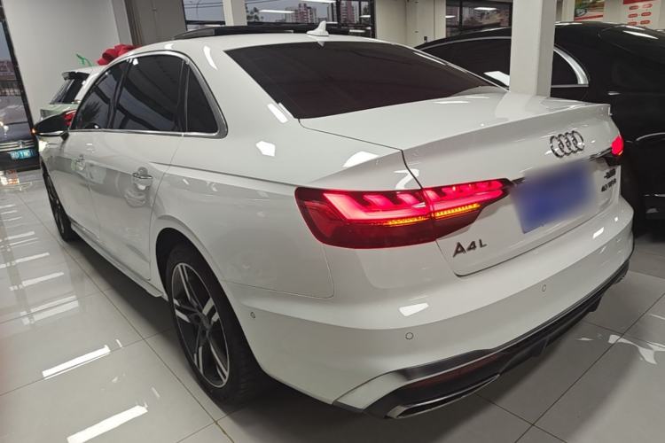 Used Audi A4L 2020 40 TFSI Fashion Dynamic Model Rear Left 45 Deg
