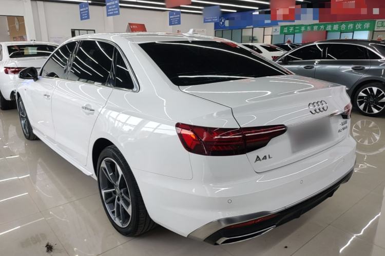 Used Audi A4L 2020 40 TFSI Fashion Dynamic Model Rear Left 45 Deg