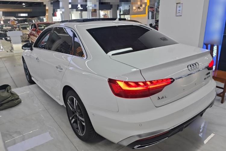 Used Audi A4L 2020 40 TFSI Luxury Dynamic Model Rear Left 45 Deg