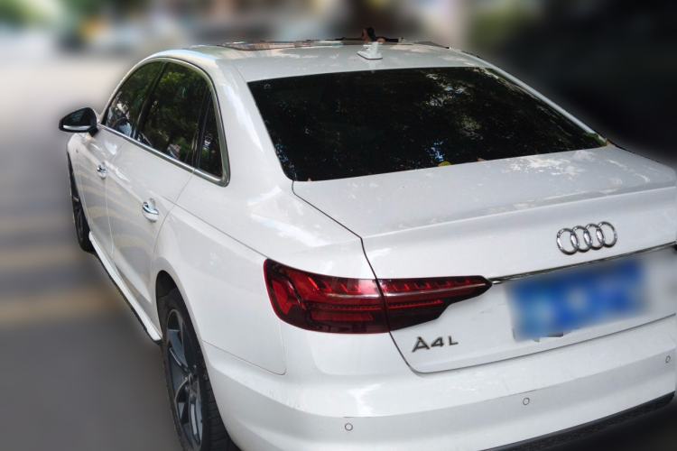 Used Audi A4L 2020 40 TFSI Fashion Dynamic Model Rear Left 45 Deg