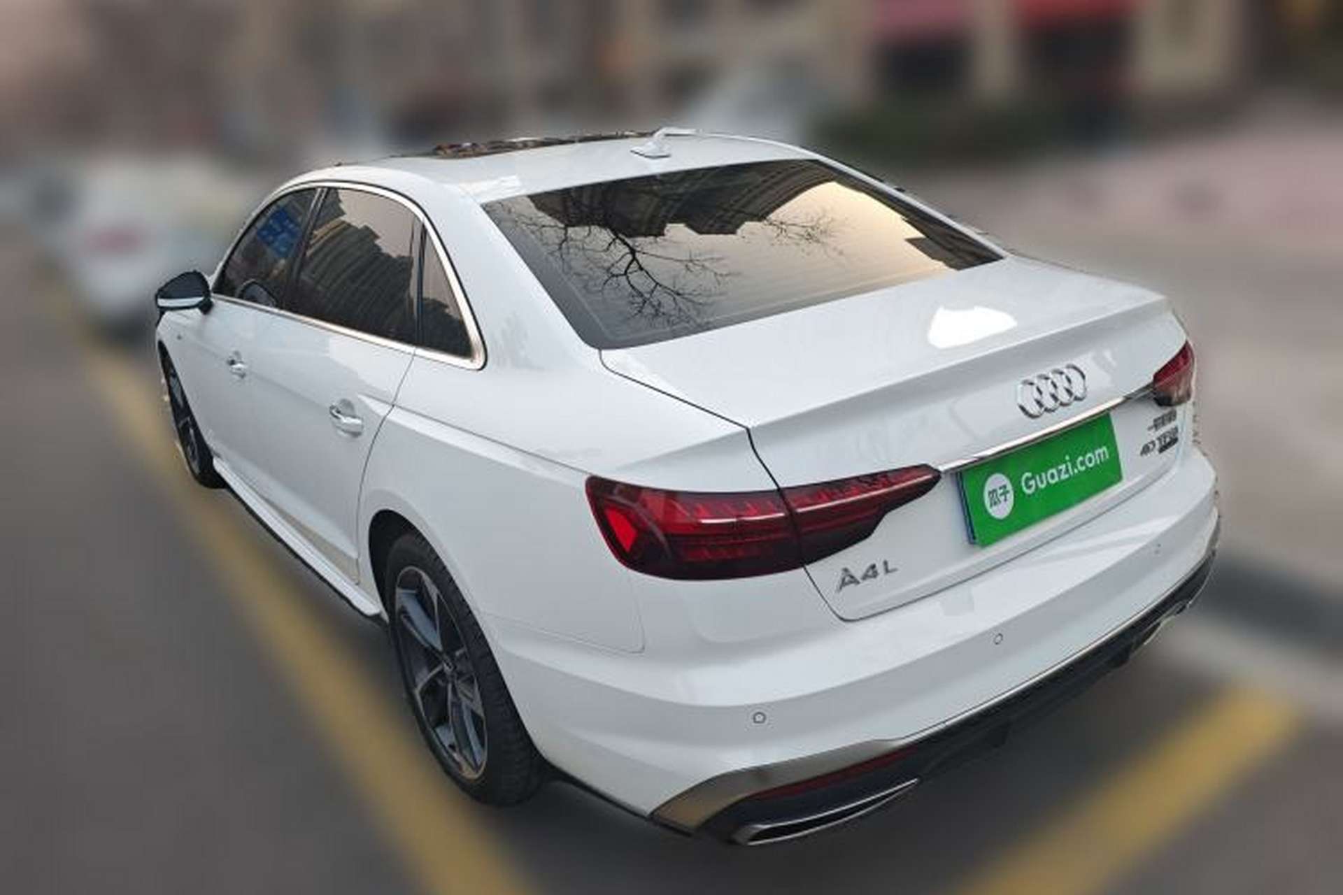 Used Audi A4L 2020 40 TFSI Fashion Dynamic Model Rear Left 45 Deg