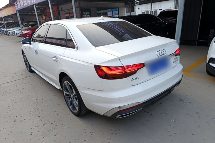 Used Audi A4L 2020 40 TFSI Fashion Dynamic Model Rear Left 45 Deg