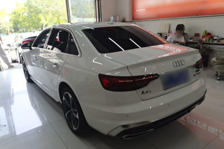 Used Audi A4L 2020 40 TFSI Fashion Dynamic Model Rear Left 45 Deg