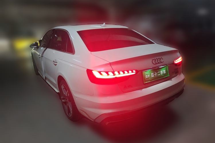 Used Audi A4L 2020 40 TFSI quattro Luxury Dynamic Model Rear Left 45 Deg