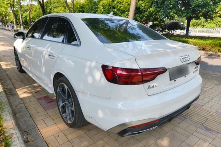 Used Audi A4L 2020 40 TFSI Fashion Dynamic Model Rear Left 45 Deg