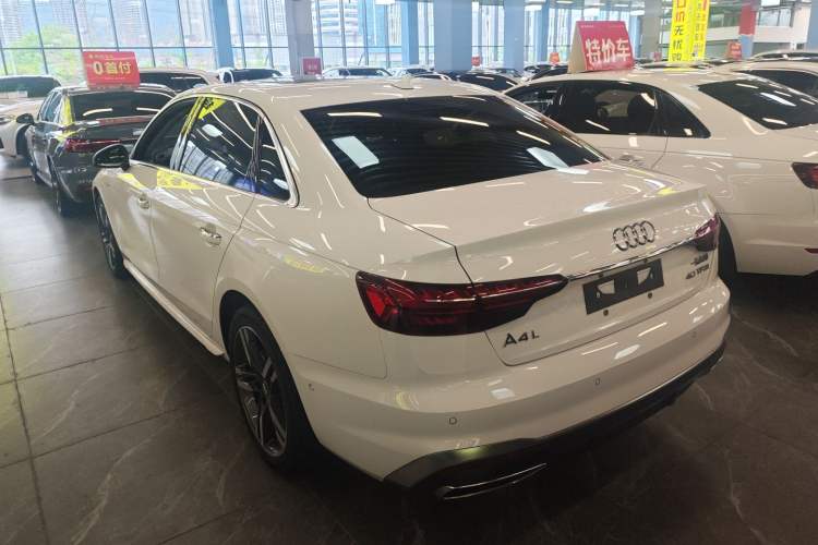 Used Audi A4L 2020 40 TFSI Luxury Dynamic Model Rear Left 45 Deg