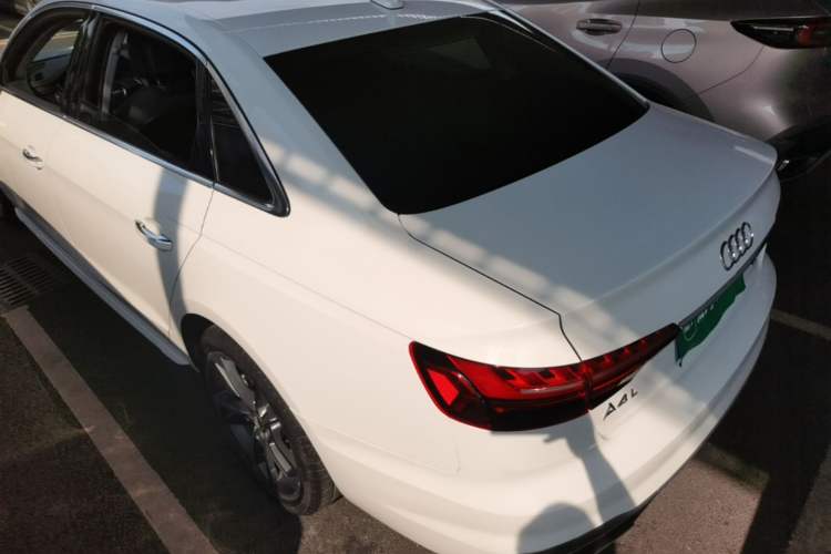Used Audi A4L 2020 40 TFSI Fashion Dynamic Model Rear Left 45 Deg