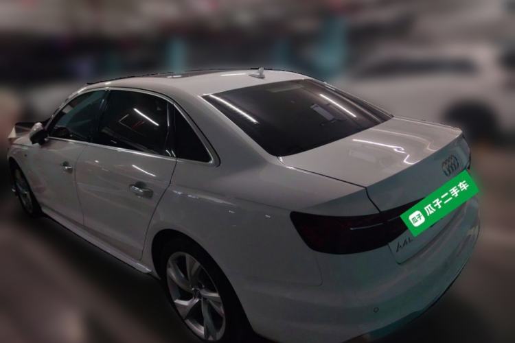 Used Audi A4L 2020 40 TFSI Luxury Dynamic Model Rear Left 45 Deg