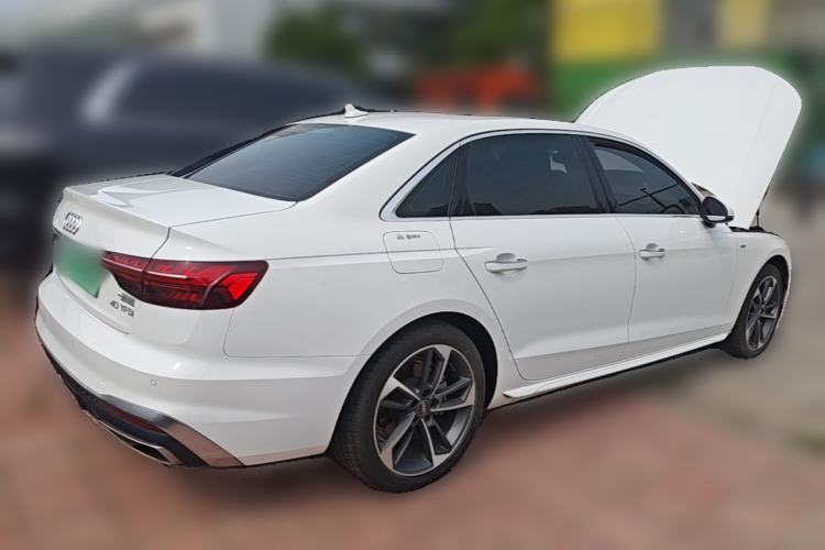 Used Audi A4L 2020 40 TFSI Fashion Dynamic Model Rear Left 45 Deg