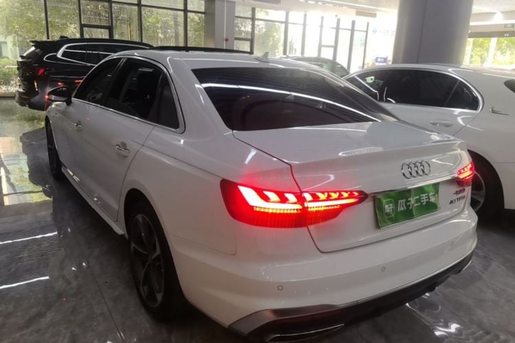 Used Audi A4L 2020 40 TFSI Fashion Dynamic Model Rear Left 45 Deg