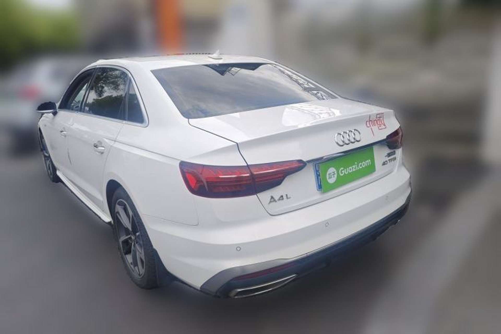 Used Audi A4L 2020 40 TFSI Fashion Dynamic Model Rear Left 45 Deg
