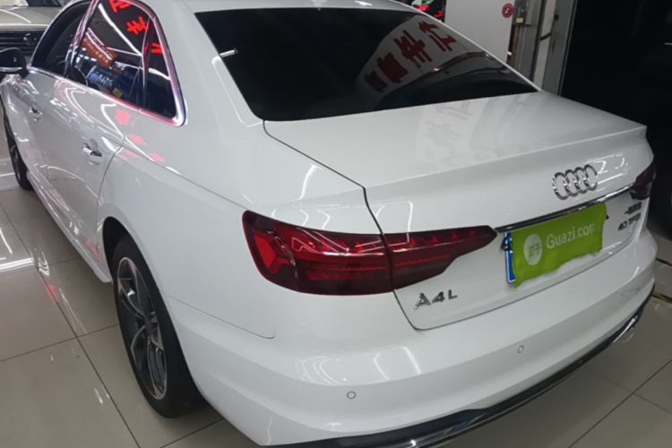 Used Audi A4L 2020 40 TFSI Fashionable and Elegant Model Rear Left 45 Deg