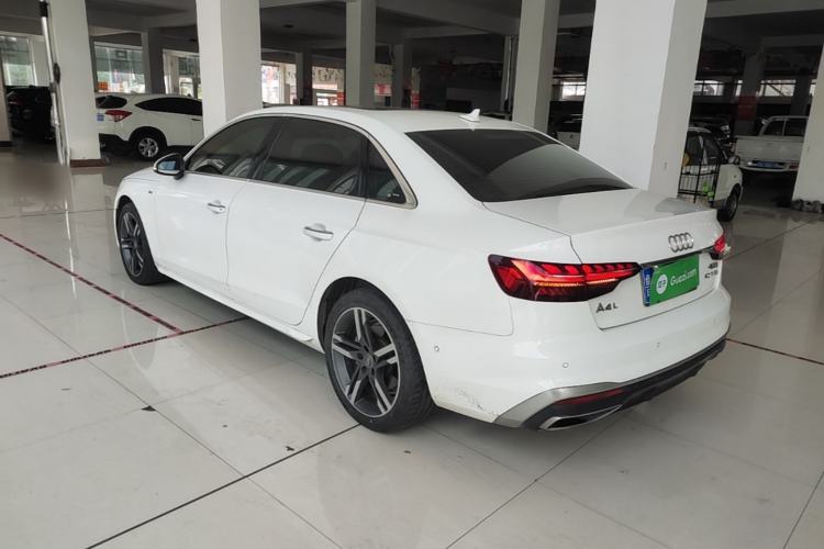 Used Audi A4L 2020 40 TFSI Luxury Dynamic Model Rear Left 45 Deg