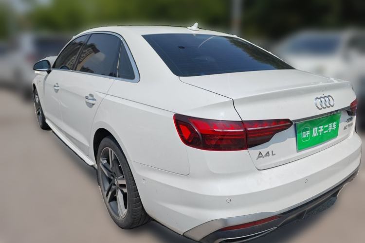 Used Audi A4L 2020 40 TFSI Luxury Dynamic Model Rear Left 45 Deg