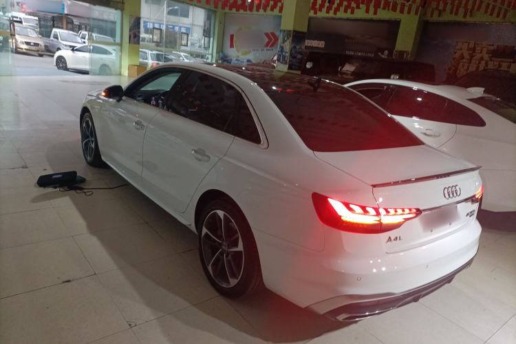 Used Audi A4L 2020 40 TFSI Fashion Dynamic Model Rear Left 45 Deg