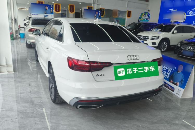 Used Audi A4L 2020 40 TFSI Fashion Dynamic Model Rear Left 45 Deg