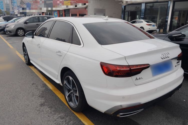 Used Audi A4L 2020 40 TFSI Fashion Dynamic Model Rear Left 45 Deg