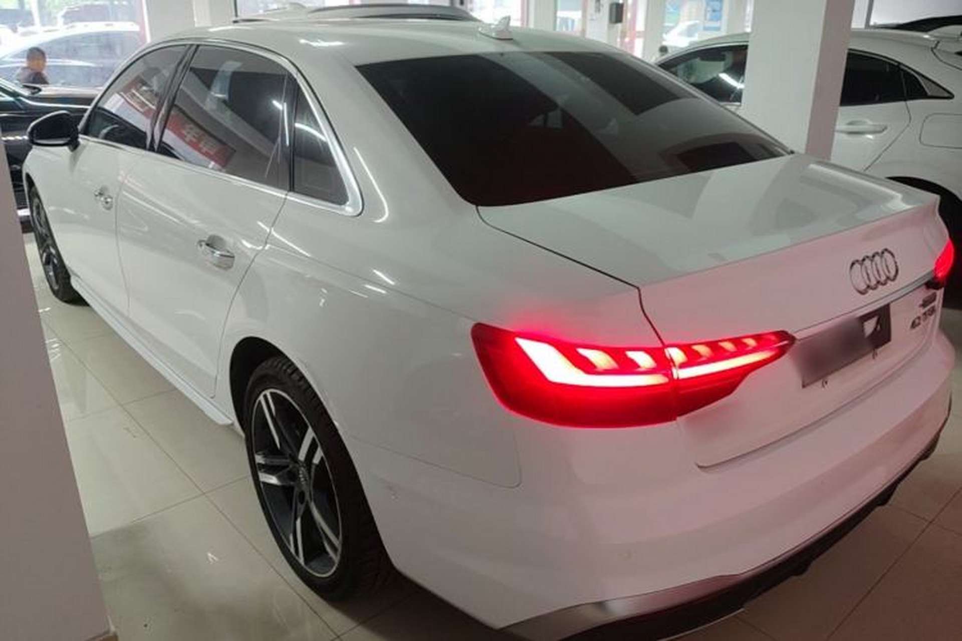 Used Audi A4L 2020 40 TFSI Fashion Dynamic Model Rear Left 45 Deg