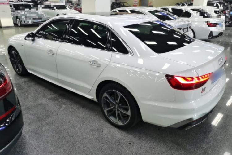 Used Audi A4L 2020 40 TFSI Fashion Dynamic Model Rear Left 45 Deg