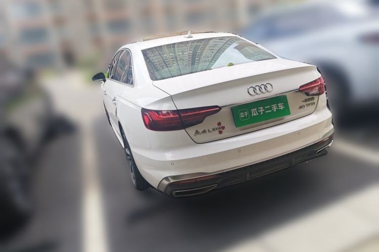 Used Audi A4L 2020 40 TFSI Fashion Dynamic Model Rear Left 45 Deg