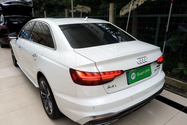 Used Audi A4L 2020 40 TFSI Fashion Dynamic Model Rear Left 45 Deg
