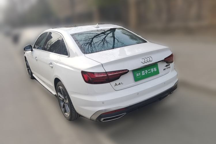 Used Audi A4L 2020 40 TFSI Fashion Dynamic Model Rear Left 45 Deg