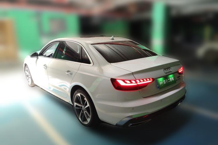 Used Audi A4L 2020 40 TFSI Fashion Dynamic Model Rear Left 45 Deg