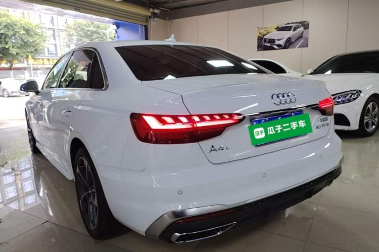Used Audi A4L 2020 40 TFSI Fashion Dynamic Model Rear Left 45 Deg