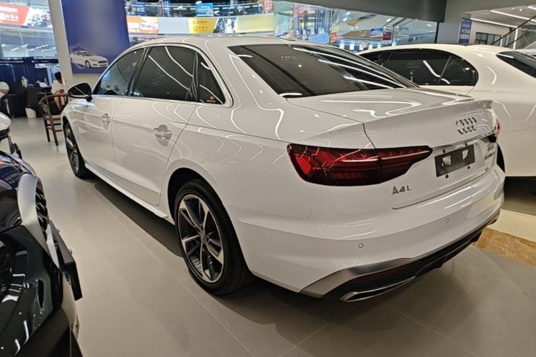 Used Audi A4L 2020 40 TFSI Fashion Dynamic Model Rear Left 45 Deg