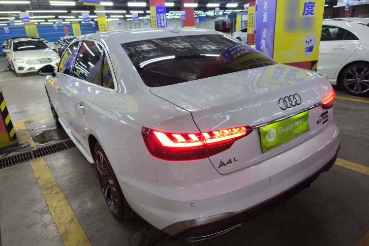 Used Audi A4L 2020 40 TFSI quattro Luxury Dynamic Model Rear Left 45 Deg