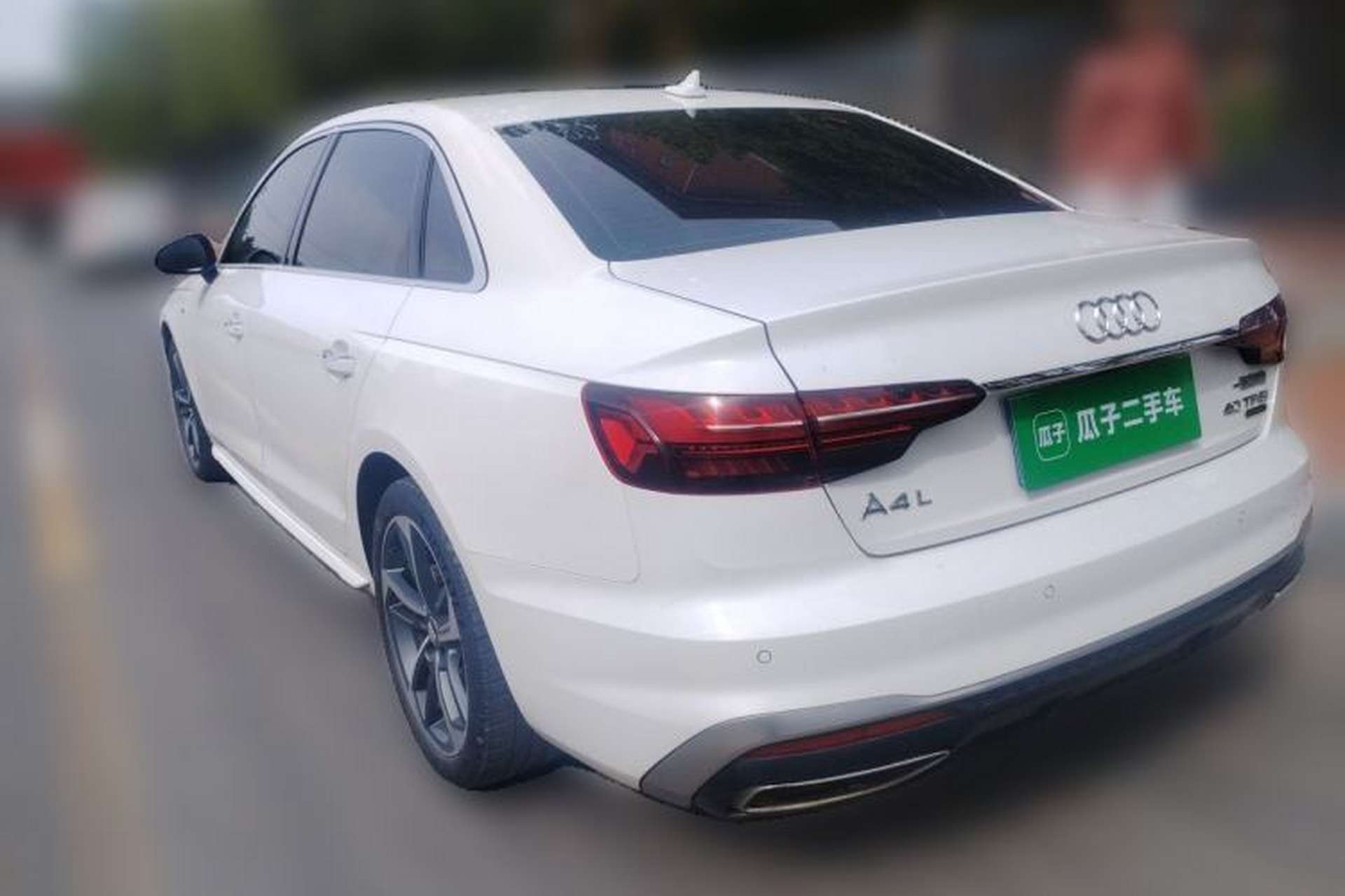 Used Audi A4L 2020 40 TFSI Fashion Dynamic Model Rear Left 45 Deg