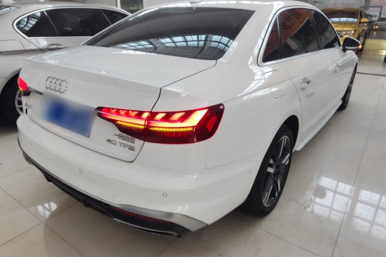 Used Audi A4L 2020 40 TFSI Luxury Dynamic Model Rear Right 45 Deg
