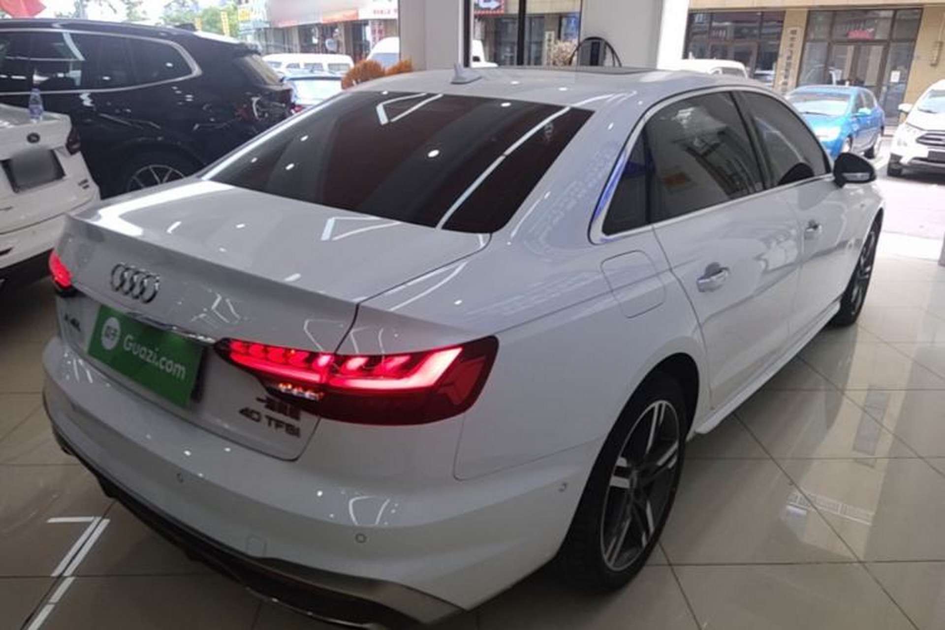 Used Audi A4L 2020 40 TFSI Luxury Dynamic Model Rear Right 45 Deg