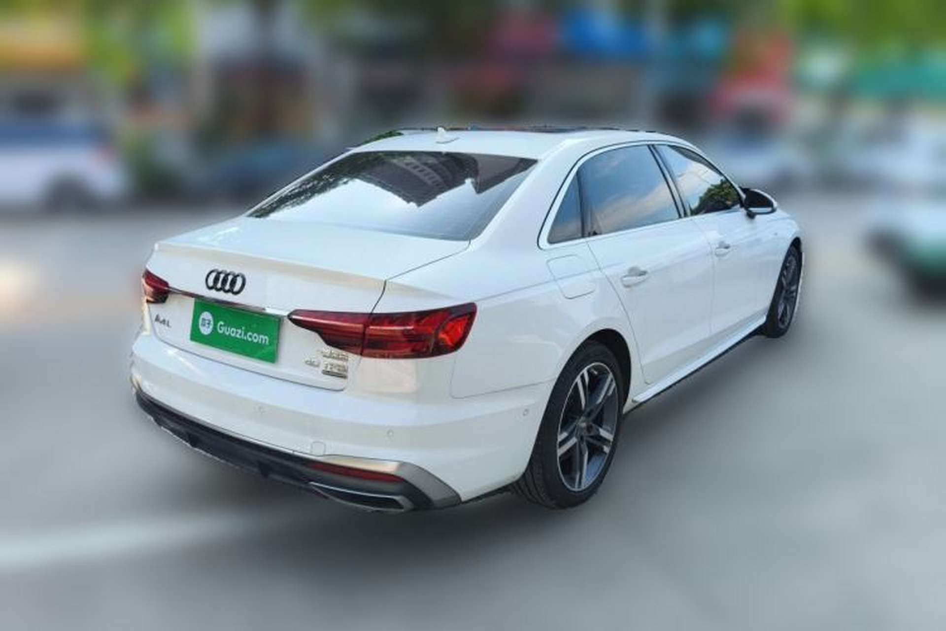 Used Audi A4L 2020 40 TFSI quattro Luxury Dynamic Model Rear Right 45 Deg