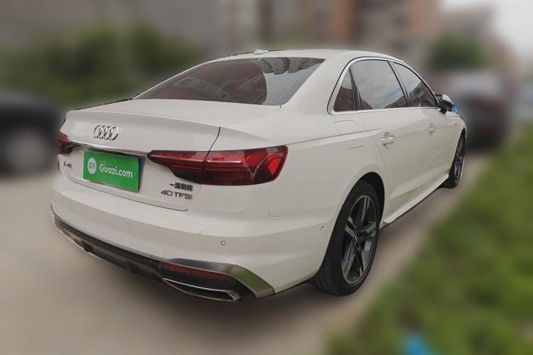 Used Audi A4L 2020 40 TFSI Luxury Dynamic Model Rear Right 45 Deg
